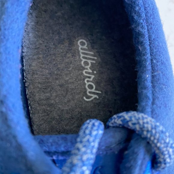NWT Allbirds Limited Edition Hazy Cobalt Women’s Wool Runners Sneakers Size 7 - Picture 9 of 12